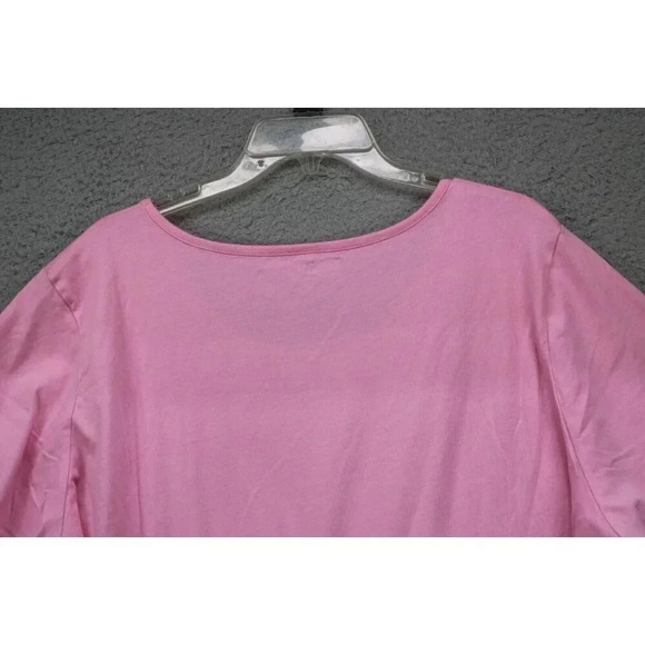 St. Johns Bay Pink Tee Shirt-Size 3XL - Picture 5 of 5
